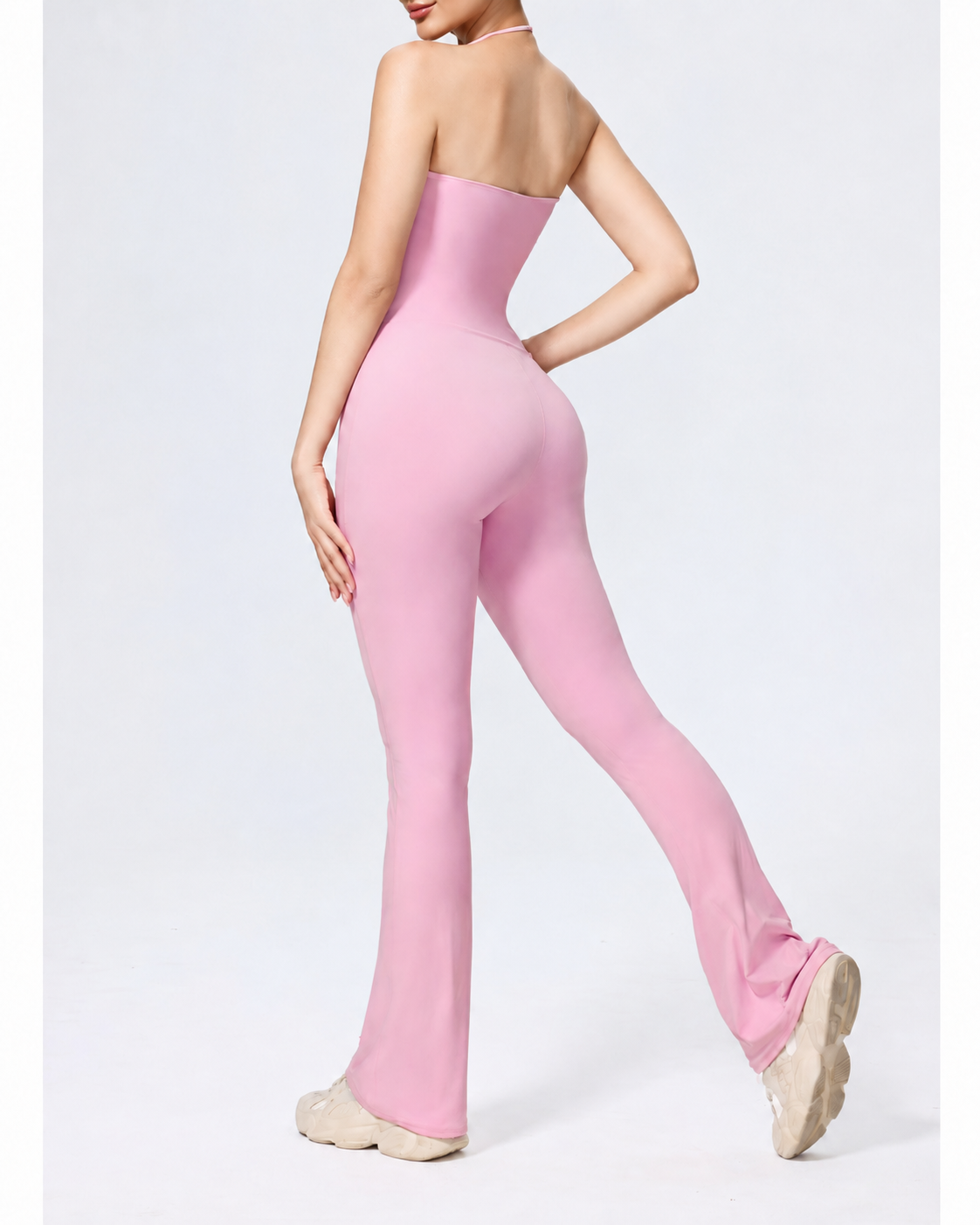 Enterizo Halter Acampanado Moldeador para Mujer