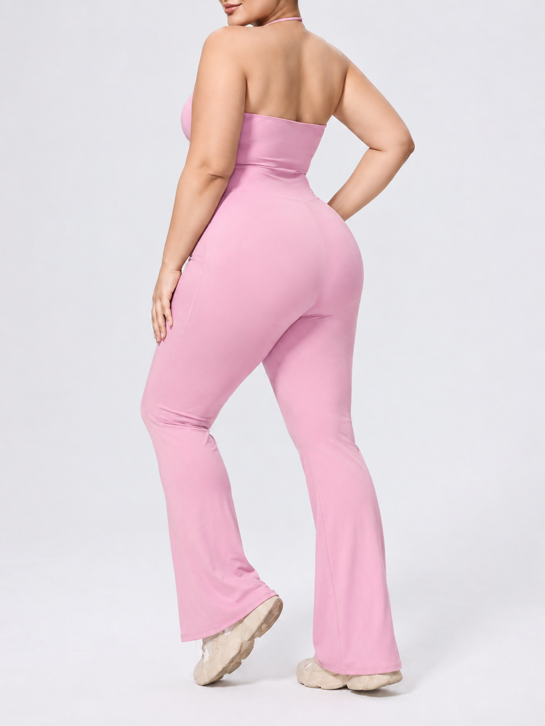 Enterizo Halter Acampanado Moldeador para Mujer