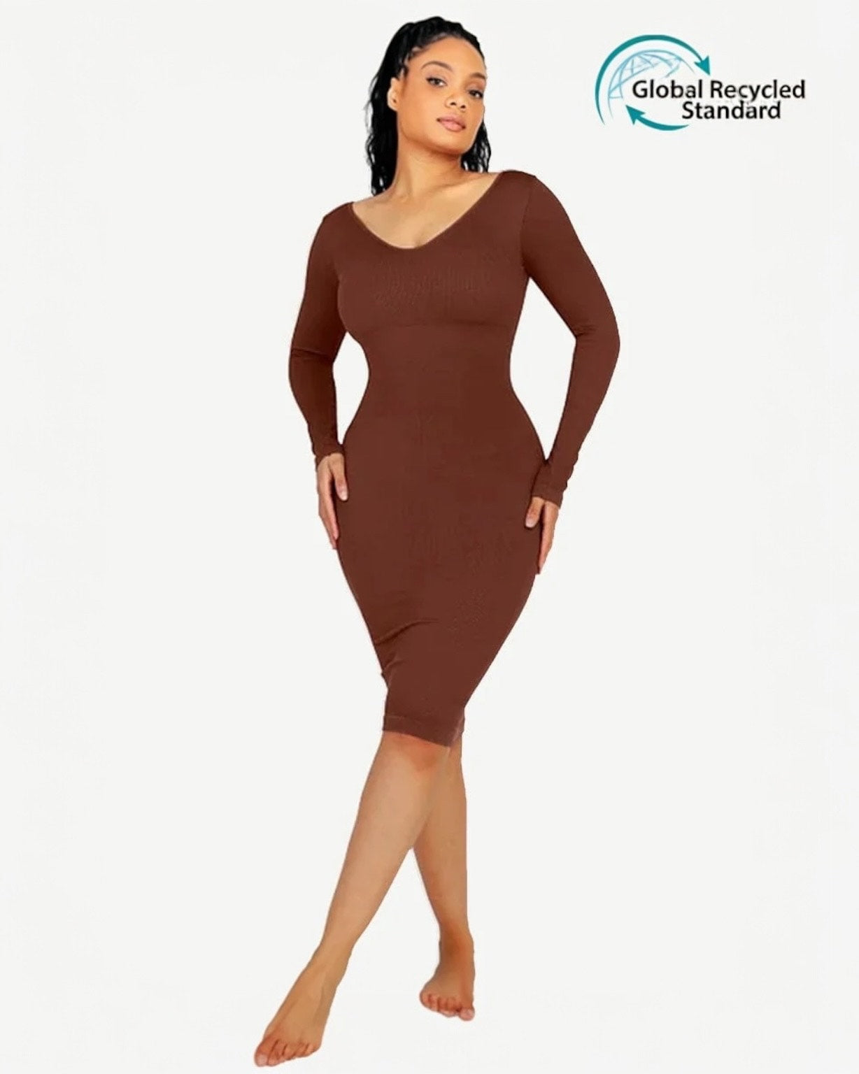 E. vestido moldeador